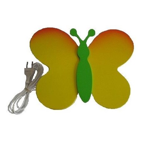 Nástěnná lampička Motýl-Louka