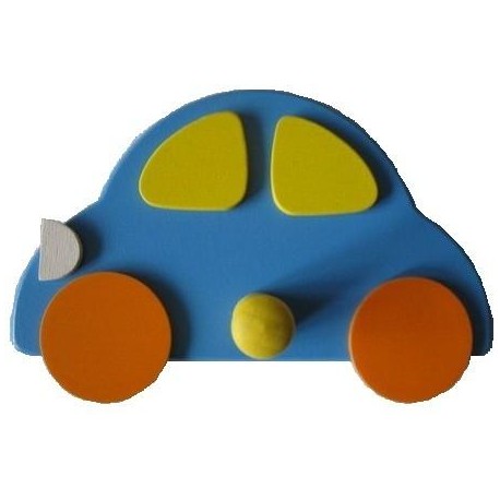Věšák Auto modré