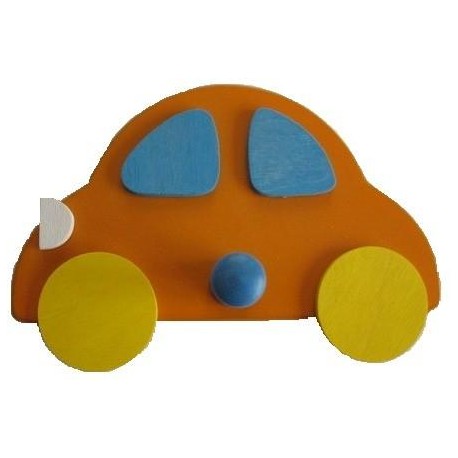 Věšák Auto oranžová